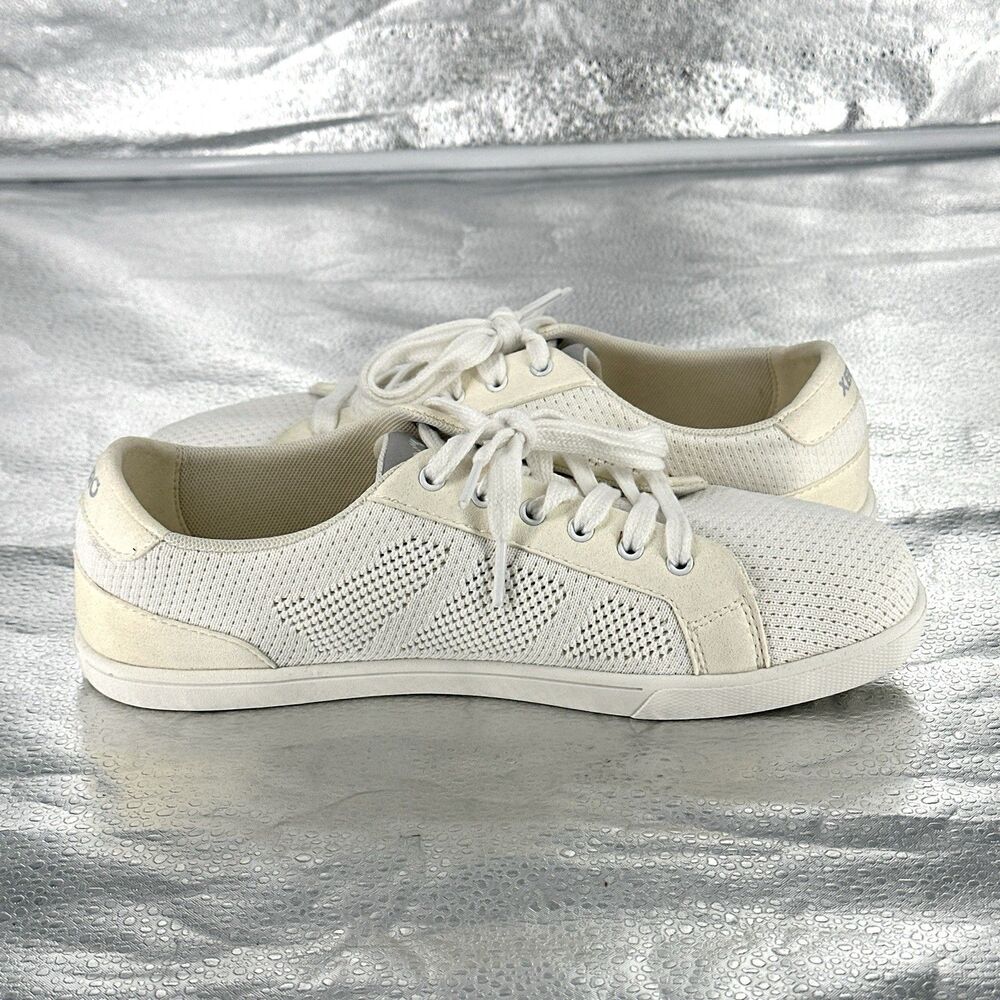 Xero Shoes Dillon Womens Size 9 White Knit Minimalist Barefoot Lace Up - Picture 6 of 13